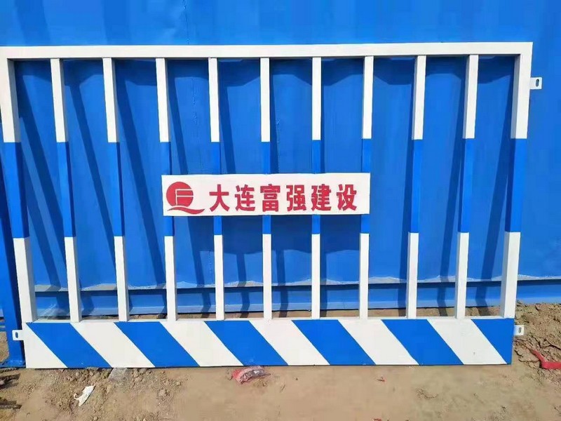 顺义双板竖管基坑护栏